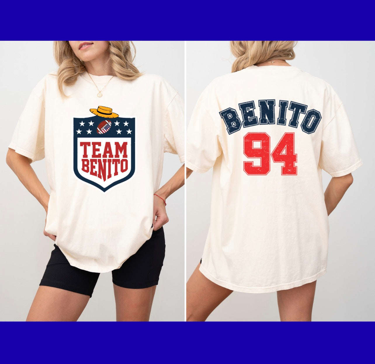 Benito bowl front and back T-shirt