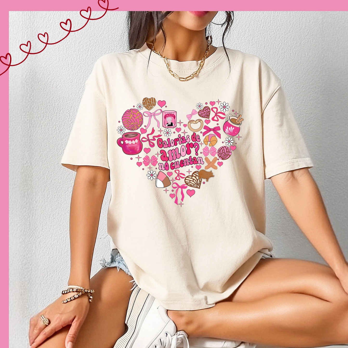 Calorias de amor No Cuentan T-shirt