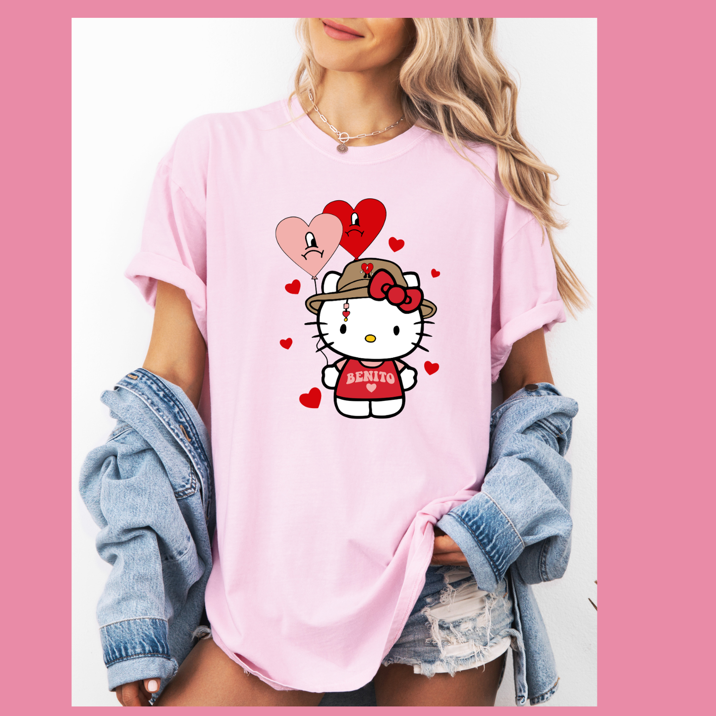 Hello Kitty Benito Valentines T-shirt