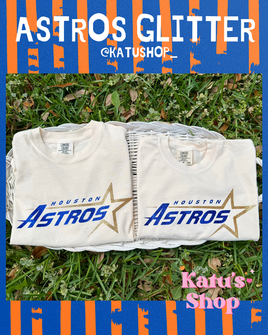 Astros Glitter T-shirt