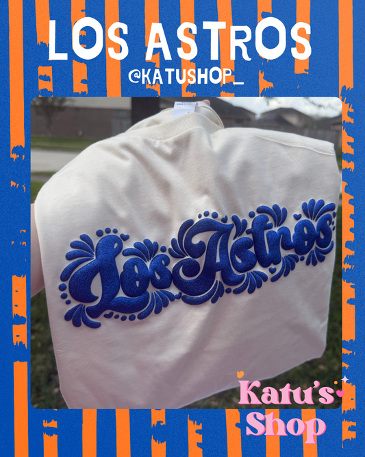 Los Astros blue Puff