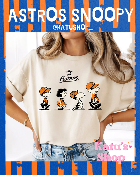 Astros Snoopy T-shirt