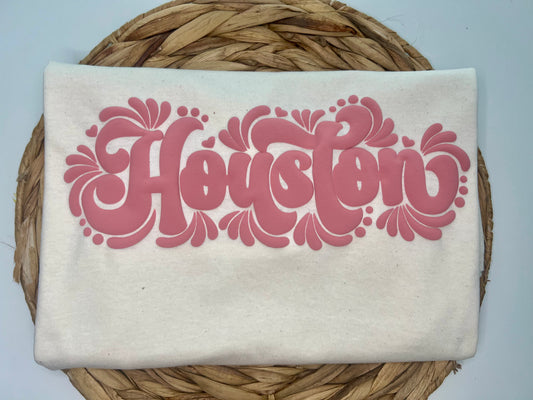 Houston pink Talavera