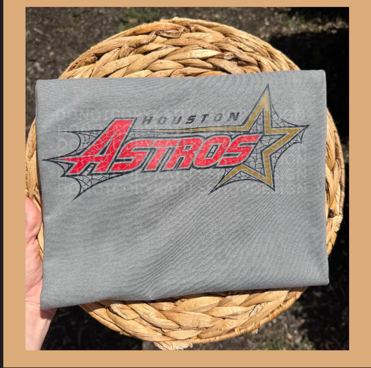 Houston Astros spider man T-shirt