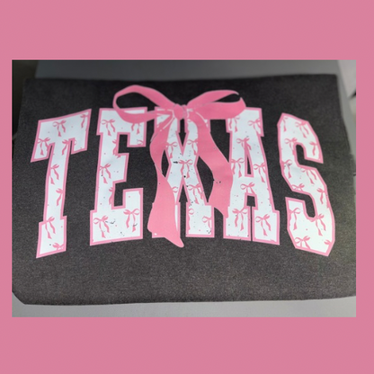 Texas with a bow