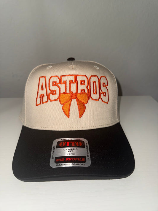Astros bow hat