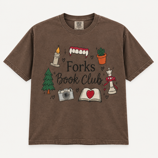 Forks Book club Twilight T-shirt
