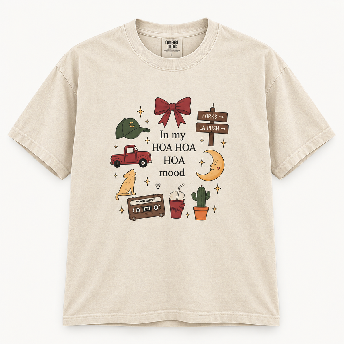 In my HOA HOA mood T-shirt