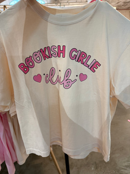 Bookish Girlie Era Crop Top
