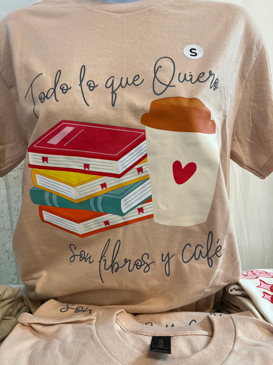 Todo Lo Que Quiero son Libros y Cafe