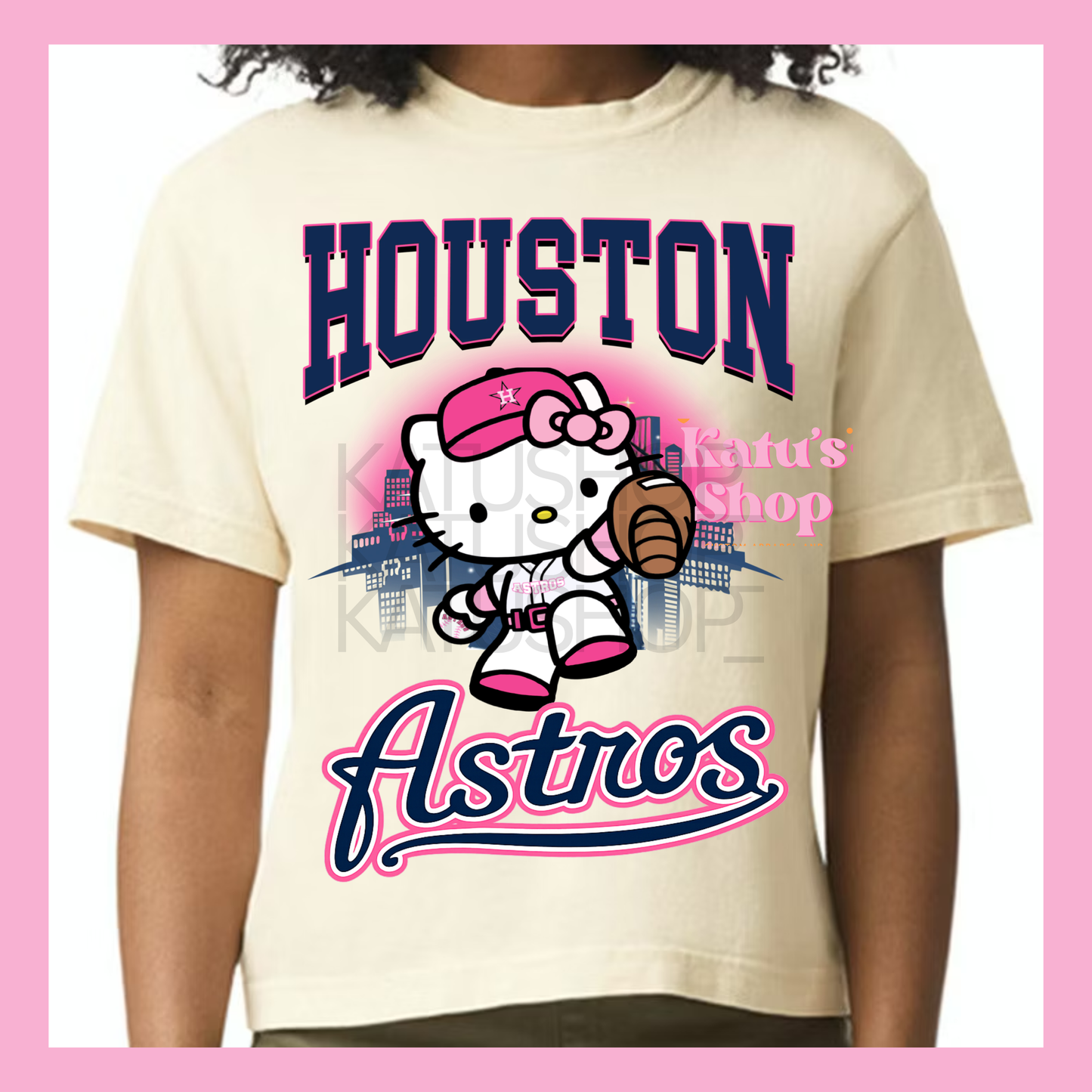 Hello Kitty Astros T-shirt