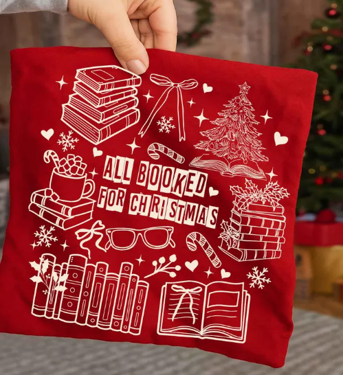 All booked for Christmas Sweatshirt