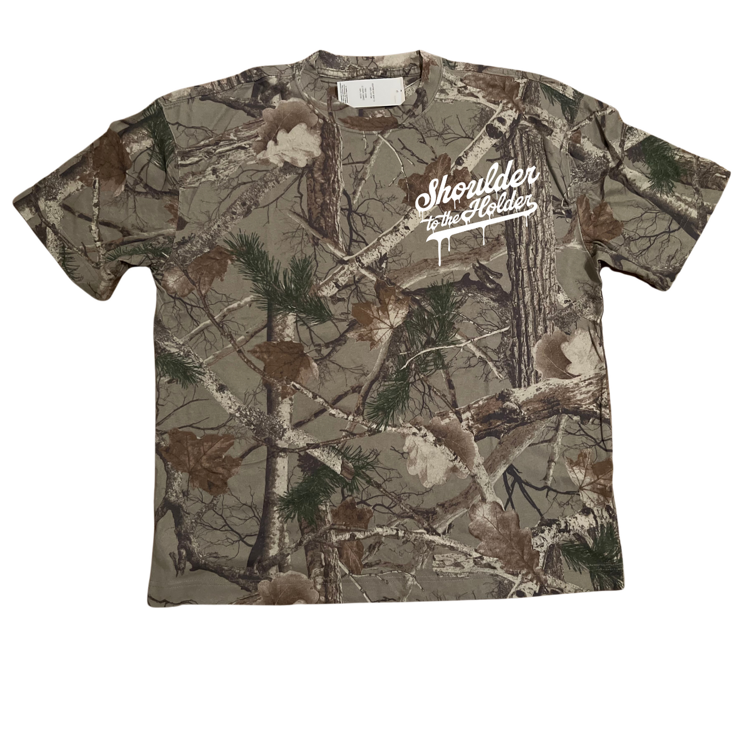 Shoulder to the Holder Welder T-shirt Camo