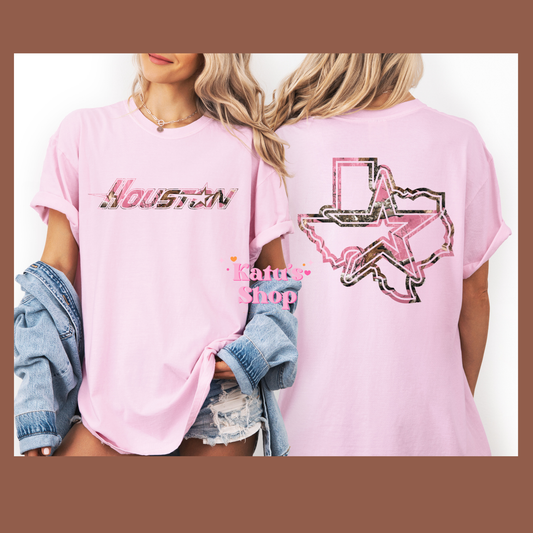 Pink Camo T-shirt