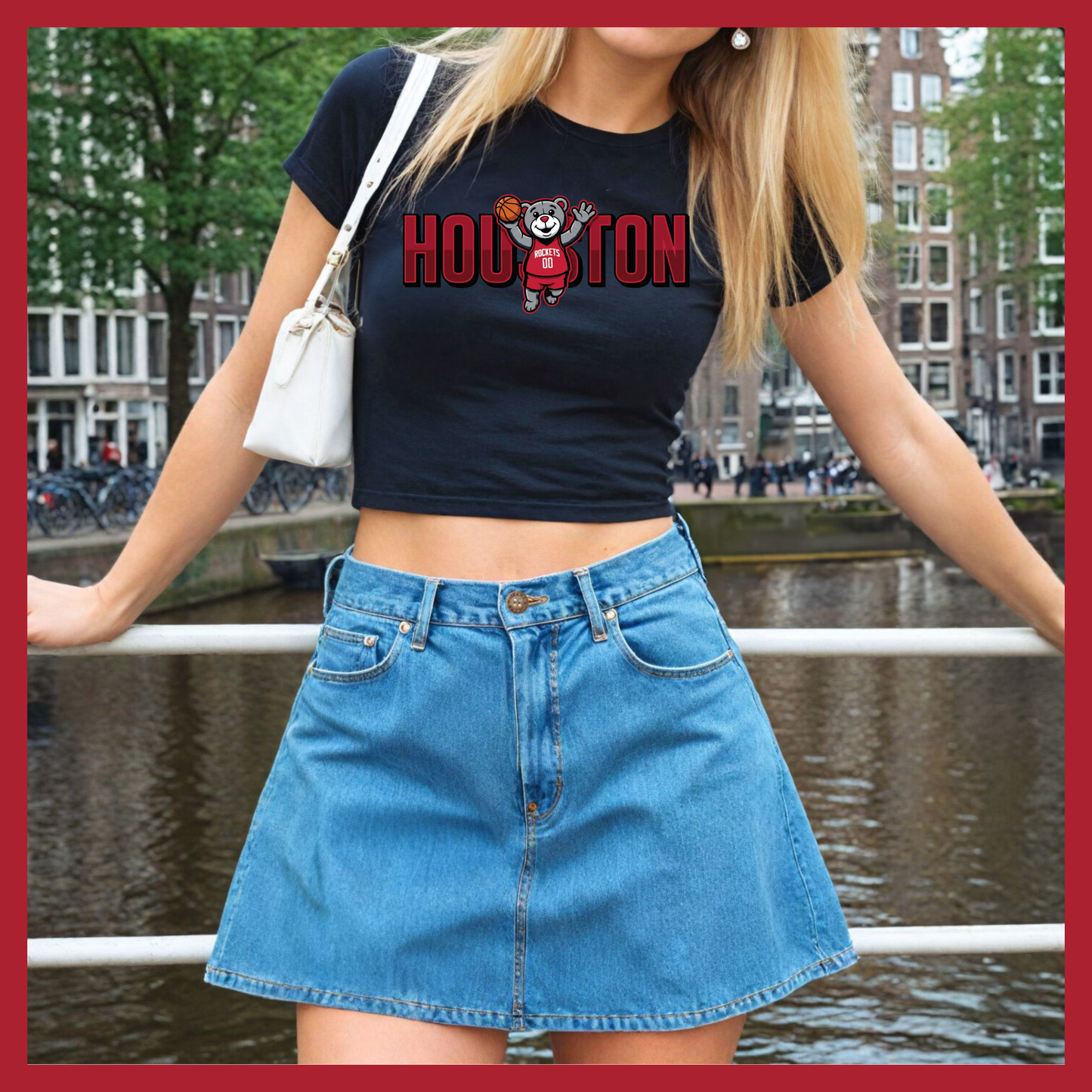 Houston Rockets Crop Top