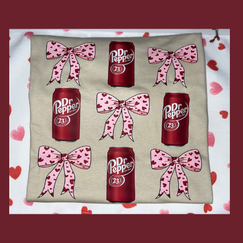 Dr. Pepper Bows