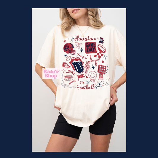 Houston Collage T-shirt