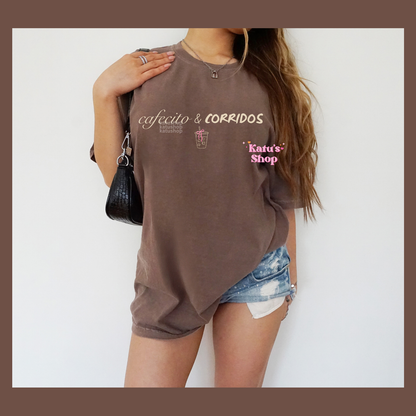 Cafecito y Corridos T-shirt