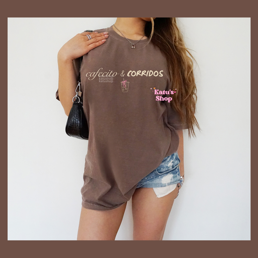 Cafecito y Corridos T-shirt