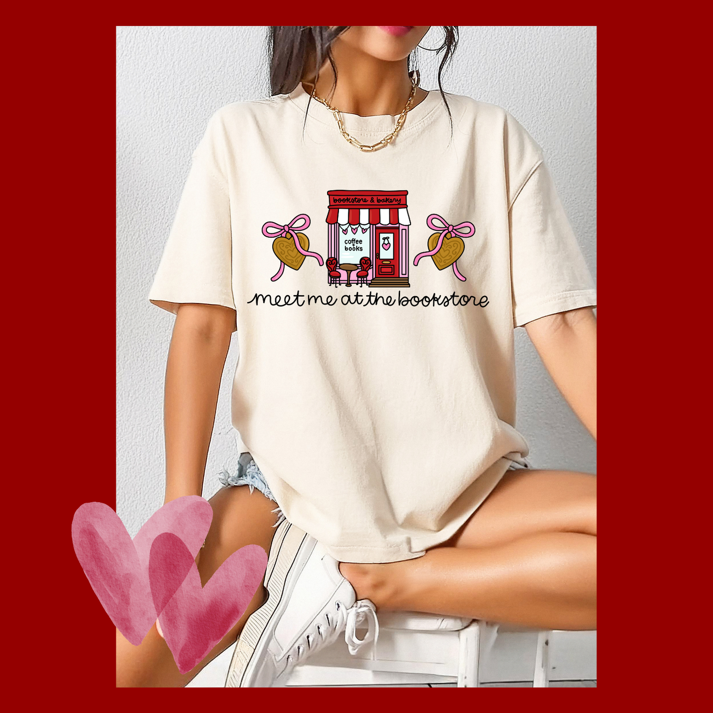 Meet me at the Bookstore T-shirt and Sweatshirt