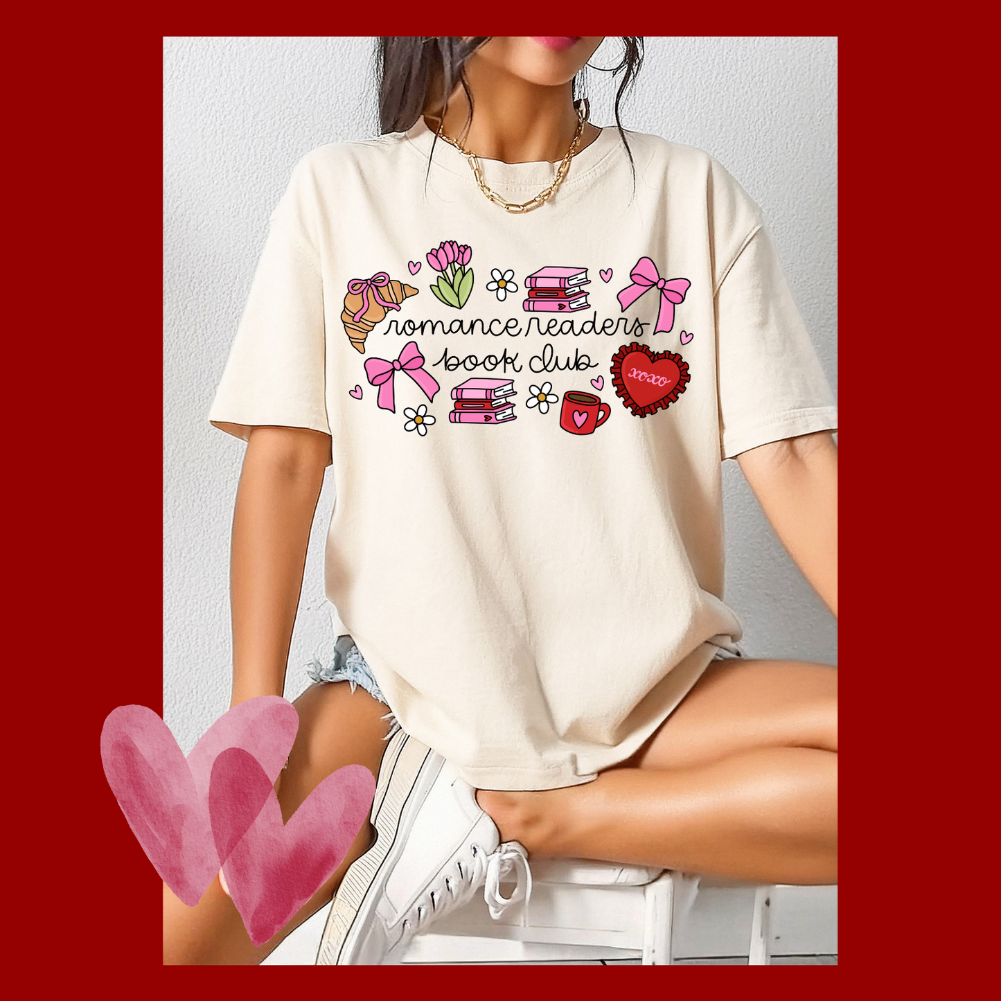 Romance Readers Book Club T-shirt and Sweatshirt
