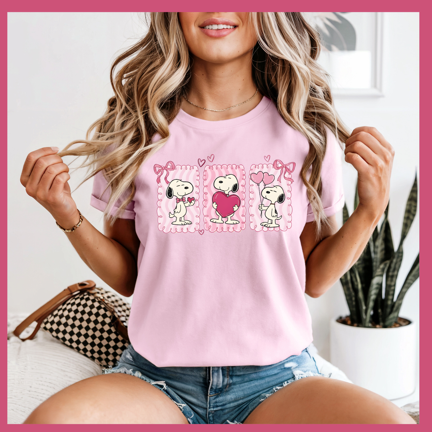 Snoopy Valentines T-shirt