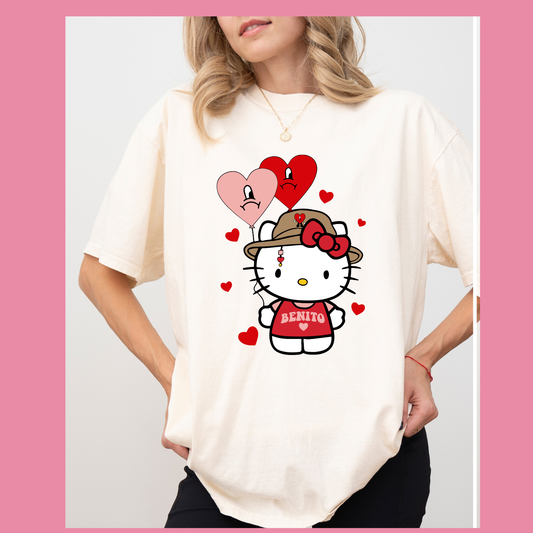 Hello Kitty Benito Valentines T-shirt