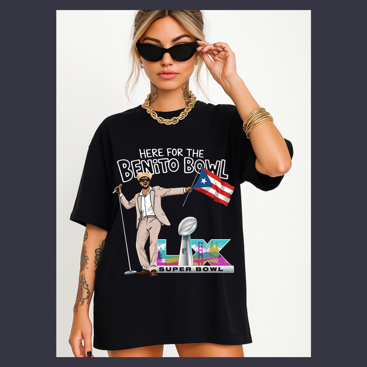 Bad Bunny Bowl Halftime T-shirt