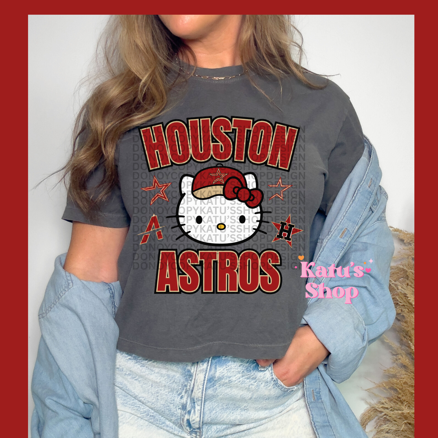 Hello Kitty Astors Red Katu's Shop exclusive design