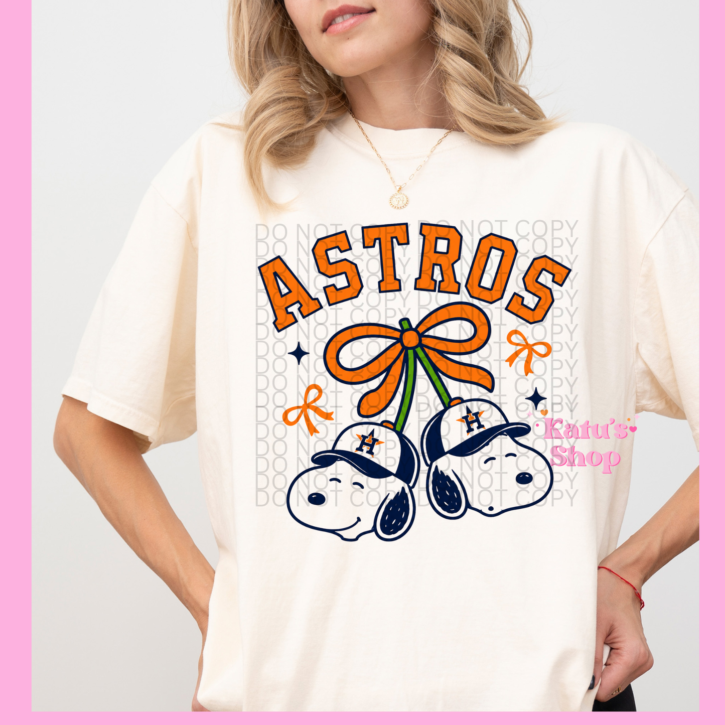 Astros Snoopy Coquette T-shirt exclusive