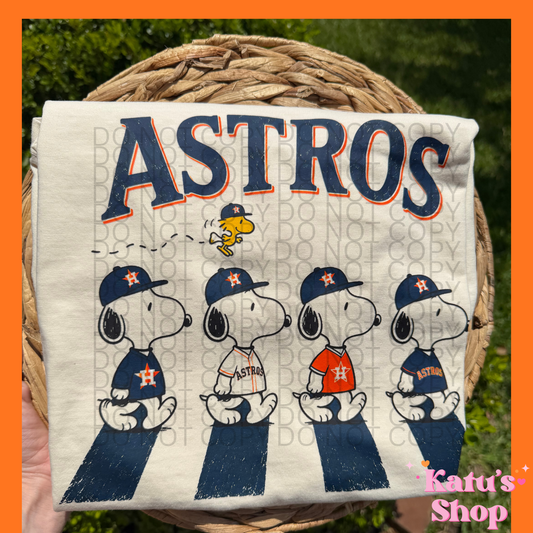 Astros Snoopy T-shirt exclusive