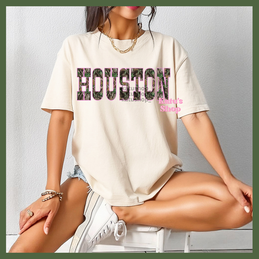 Houston Camo T-Shirt